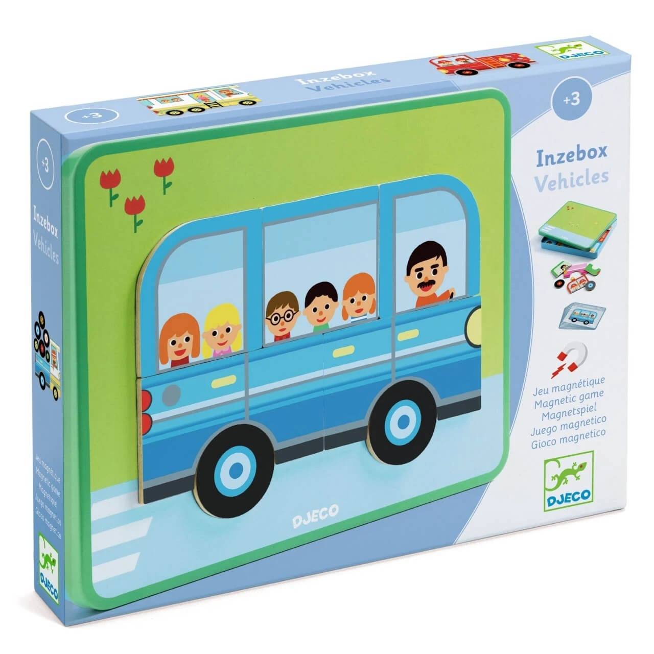 Magnetisch Voertuigen spel, Djeco