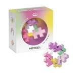 HEXEL Spectrum - Jouet fidget créatif - Plus Plus, Bubblegum