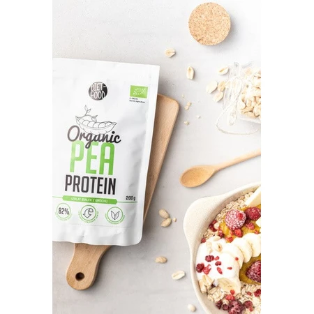 Diet-Food, proteină organică de mazăre, proteină de mazăre, 200 g