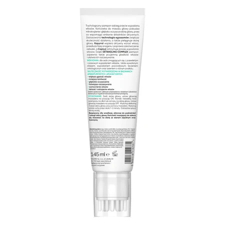 L'Biotica Biovax Trychologic Căderea și grosimea părului, șampon-tratament, 145 ml