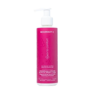 Terug naar Comfort Resveravit-C, regenererende emulsie voor gezichts- en lichaamsreiniging, 200 ml
