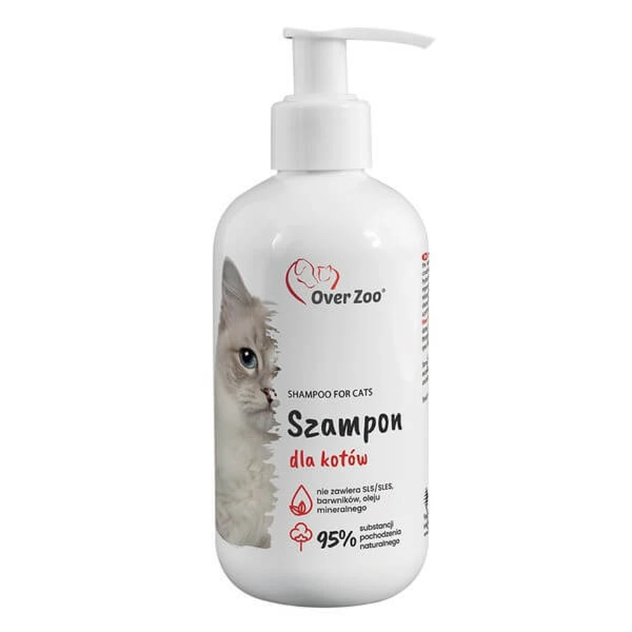 Over Zoo, shampoo voor katten, 250 ml