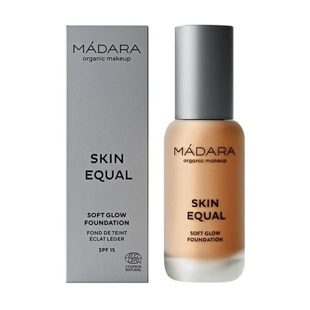 Madara Skin Equal, Soft Glow Foundation SPF15, foundation, Caramel 70, 30 ml.