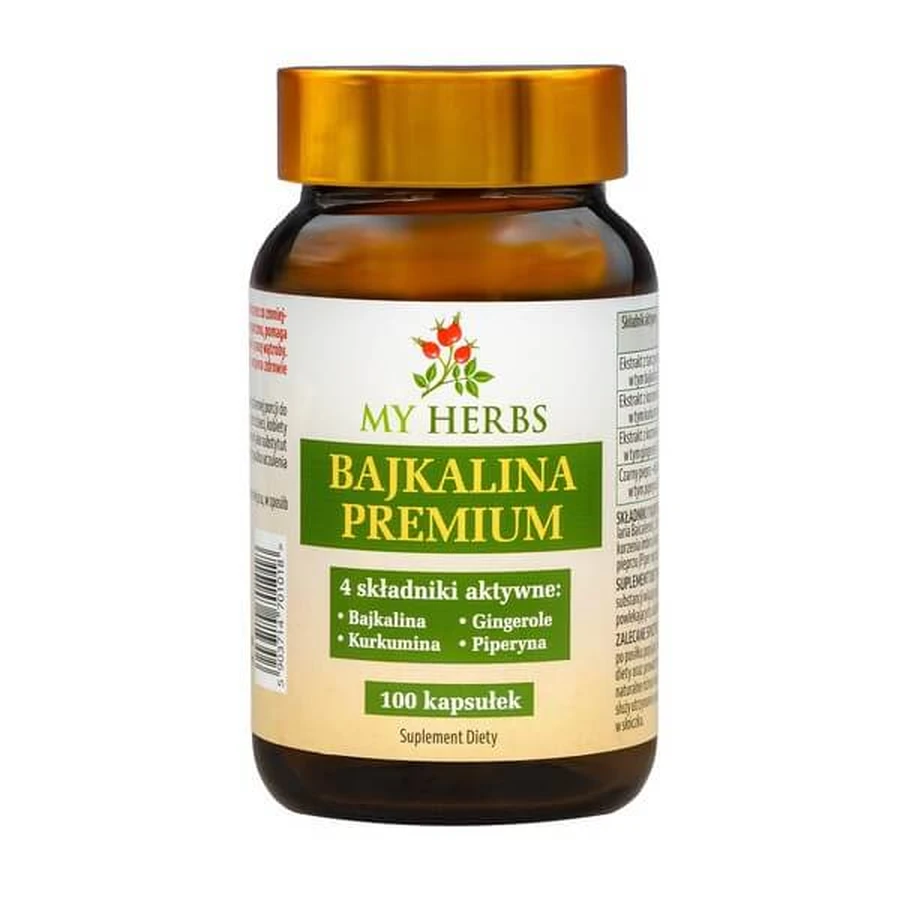 My Herbs Bajkalina Premium, kapsułki, 100 szt.: ceny i cechy