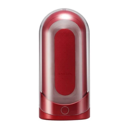 Tenga Flip 0 Red Warmer Package, Masturbator mit Wärmer, 1 Stk.