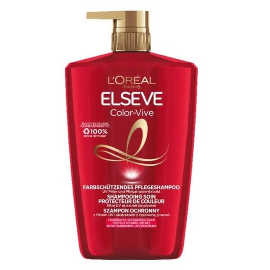L'Oreal Paris Elseve Color Vive, beschermende shampoo voor gekleurd haar, 1 l