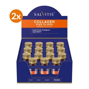 Salvitis Collageen Flex 12000 kit, vloeibaar, 30 ml x 30 st.