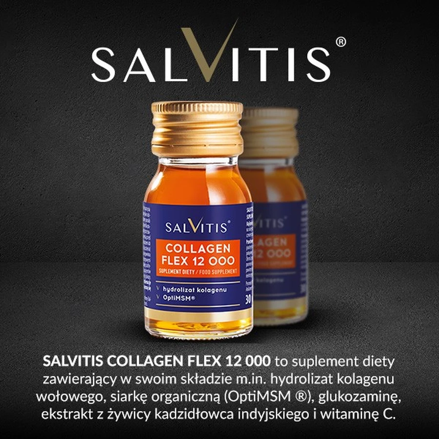 Salvitis Collageen Flex 12000 kit, vloeibaar, 30 ml x 30 st.
