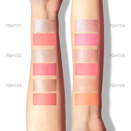 J.Cat Beauty 2 in 1 Piece of Cake Blush + Highlighter, 2-in-1 Rouge und Highlighter 106 See you Tomato, 12,1 g