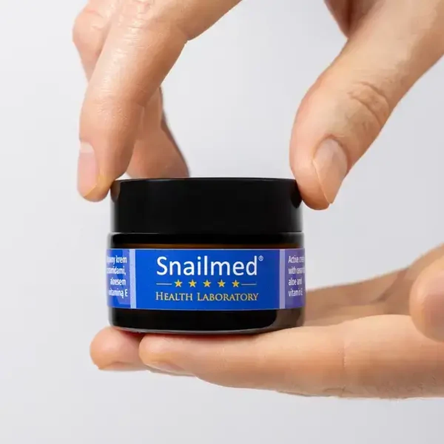 Gelipoactieve gezichtscrème voor mannen met ceramiden, aloë vera en vitamine E, 60 ml