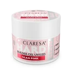 Claresa Hard&amp;Easy Builder Gel, nagelopbouwgel, Glam Pink, 45 g
