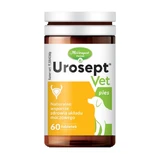 Herbapol Poznan Urosept Vet Pies, natürliche Unterstützung für die Gesundheit der Harnwege, Tabletten, 60 Stück.
