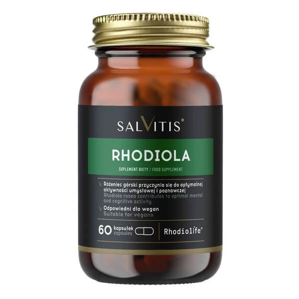 Salvitis Rhodiola, harde capsules, 60 st.