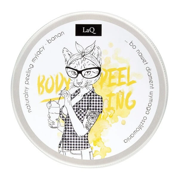 LaQ, Banaan, natuurlijke reinigende scrub, 200 ml