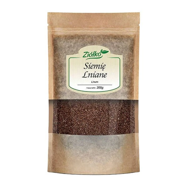 Kruiden, lijnzaad bruine korrel, 200 g