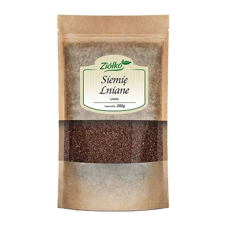 Kruiden, lijnzaad bruine korrel, 200 g