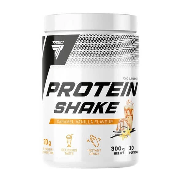 Trec Nutrition Eiwitshake, poeder, vanille- en karamelsmaak, 300 g