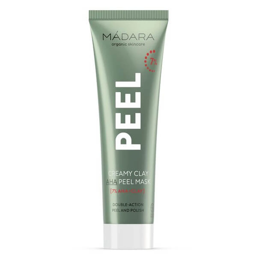 Madara Creamy Clay 7% AHA kleimasker, masker, 60 ml
