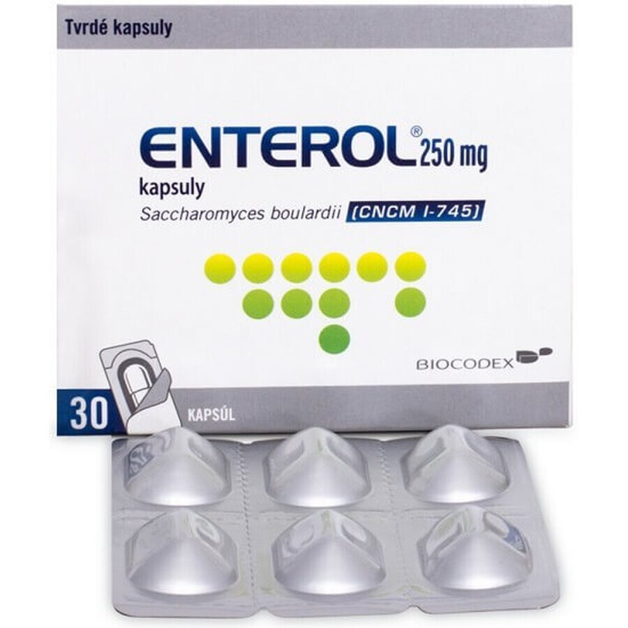 Enterol 250 mg, 10 gélules, Dr. Reddys