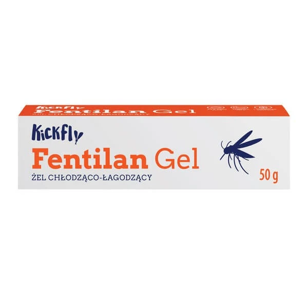 Kickfly Fentilan Gel, verkoelende en verzachtende gel, 50 g