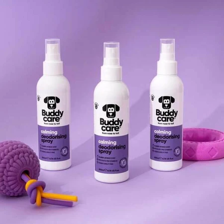 Buddycare, deodorizing spray for dogs, calming lavender, 200 ml