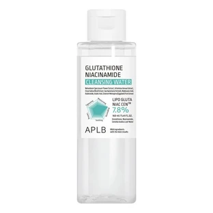 APLB Glutathione Niacinamide Cleansing Water, acqua micellare con glutatione e niacinamide, 160 ml
