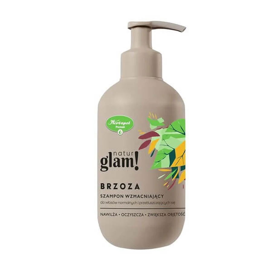 Natur Glam!, Haarshampoo, Birke, 300 ml
