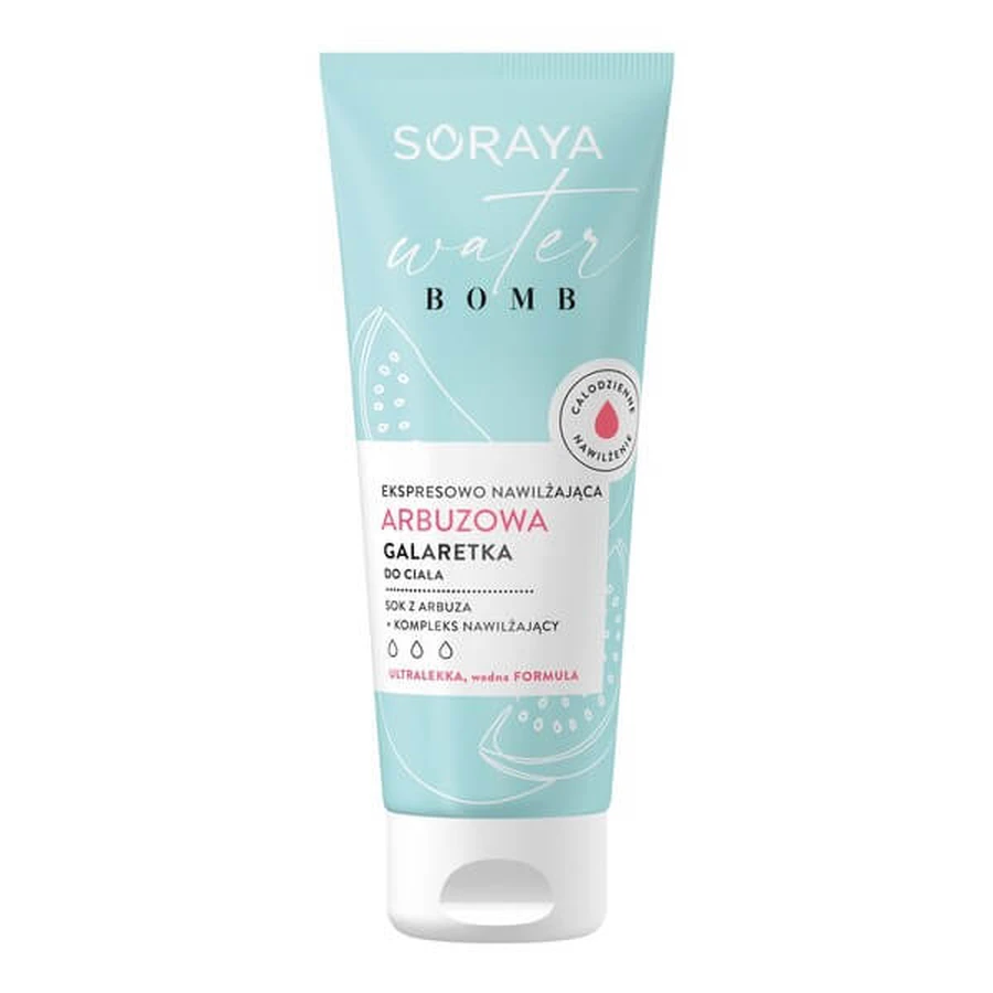 Soraya Water Bomb, gelatina corpo espressamente idratante all'anguria, 200 ml