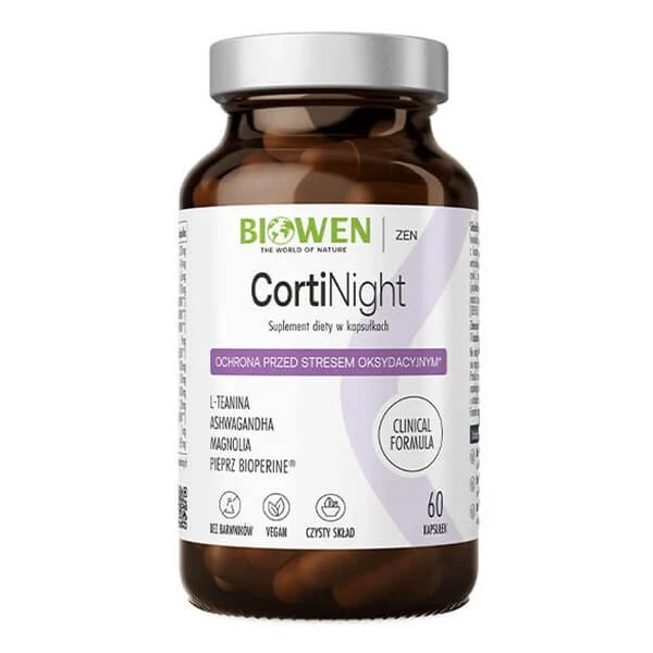 Biowen CortiNight, harde capsules, 60 st.