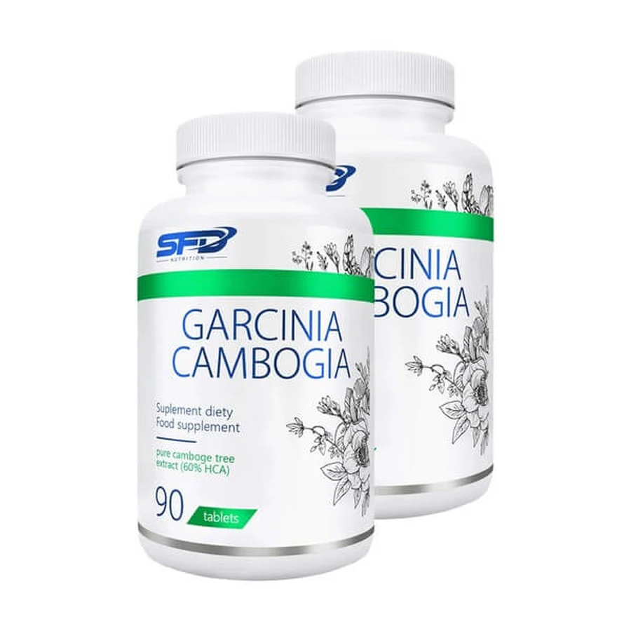 Set van 2 x SFD Garcinia Cambogia, tabletten, 90 stuks.