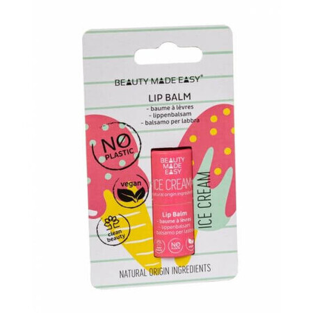 Ice Cream Lippenbalsem, 5.5g, Beauty Made Easy