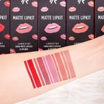 Golden Rose Matte Lipkit, set de maquillaje para labios, nude, 7,6 g