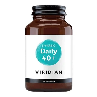 Viridian Flora Bacterial Synbiotic 40+, Kapseln, 60 Stück.