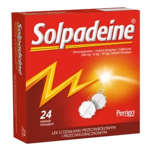 Solpadeine, comprimés effervescents, 24 pièces.