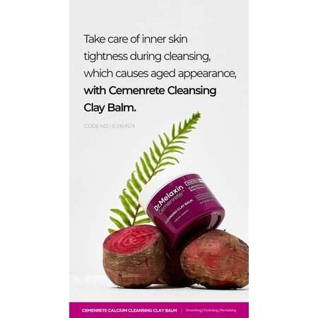 Dr.Melaxin Cemenrete Reinigende Kleibalsem, make-up remover en verzorgende balsem, 100 ml