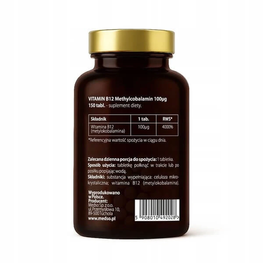 Medso Vitamin B12, tablets, 150 pcs.