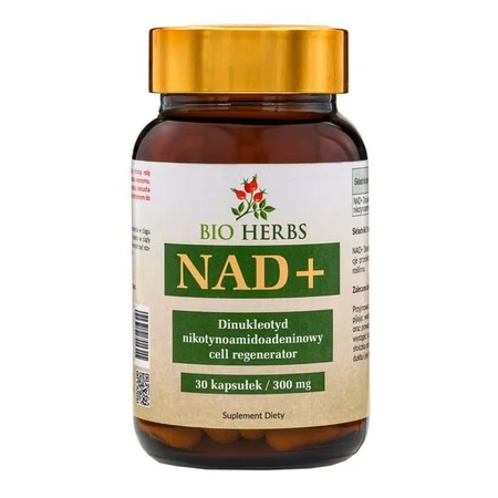 Bio Herbs NAD+, cápsulas, 30 uds.