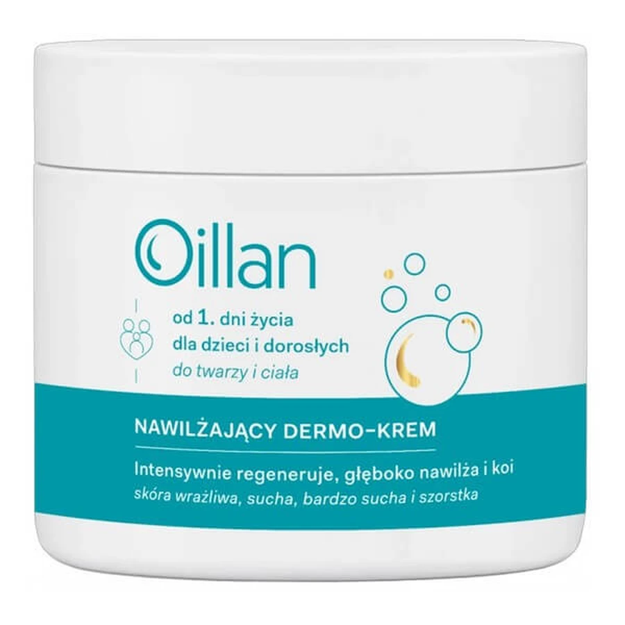 2er-Set Oillan, feuchtigkeitsspendende Dermo-Creme, 500 ml