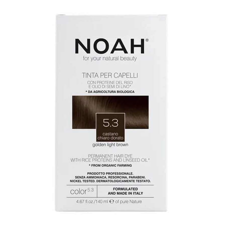 NOAH, tintura per capelli, 5.3 Castano chiaro dorato, 140 ml