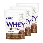 Set van 3x ALE Whey Protein Chocolade Smaak