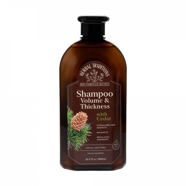 Herbal Traditions, haarshampoo met cederhout, 500 ml