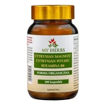 My Herbs Magnesium Citrate Potassium Citrate Vitamin B6, capsules, 100 pcs.