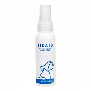 Micromed Vet Ticaid, spray antiparasitaire pour chiens et chats, 100 ml