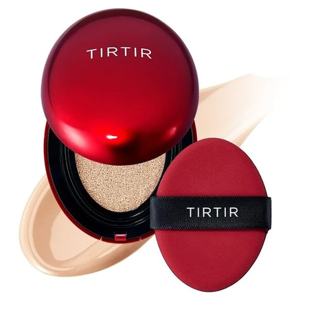 Tirtir Mask Fit Red Cushion Mini, Cool Ivory 21C, podkład w poduszce, 4,5 g: ceny i cechy