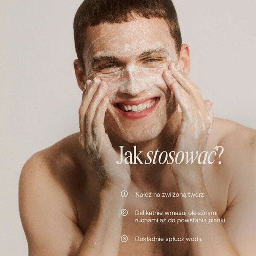 Sord Foaming Face Wash, zacht reinigend schuim voor mannen, 100 ml