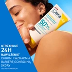 CeraVe, lozione solare idratante invisibile SPF50+, 75 ml