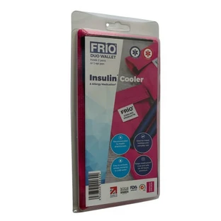 Frio, estuche doble para 2 bolígrafos o 1 EpiPEN, rosa, 1 ud.