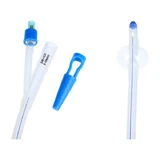 Umriss, urologischer Foley'a-Katheter, Zweiweg mit Kunststoffventil und Kontrastmittelmarkierung, CH 24/5-10 ml, 1 St.