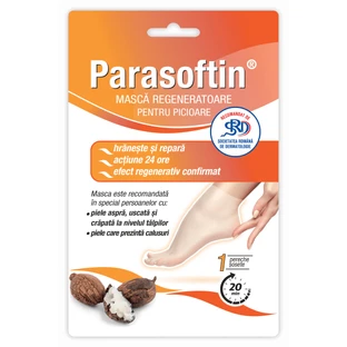 Parasoftin herstellend voetmasker, 1 paar, Zdrovit