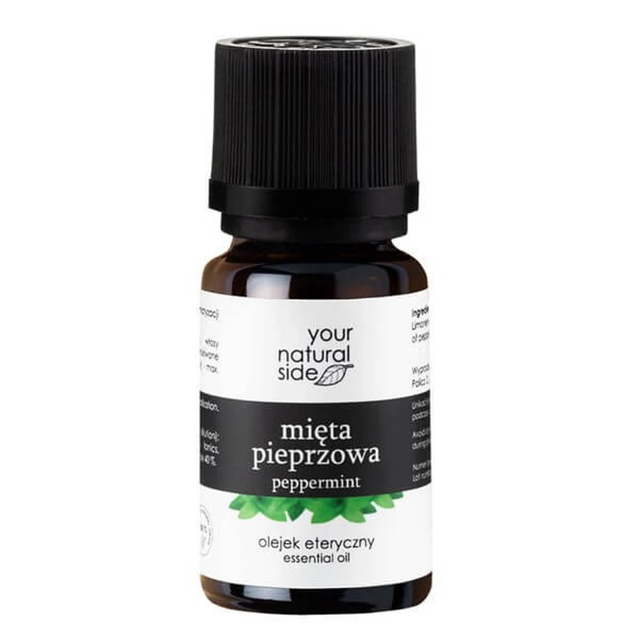 Your Natural Side, olejek eteryczny, mięta pieprzowa, 10 ml: ceny i cechy